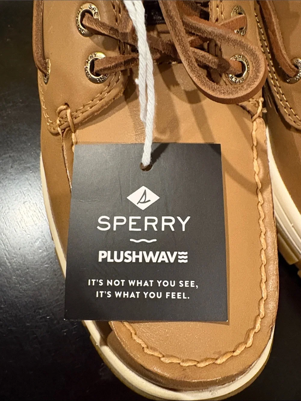 Sperry Mens Gold Billfish Plushwave Gold Cup Collection Boat Shoe Tan 7.5 NIB